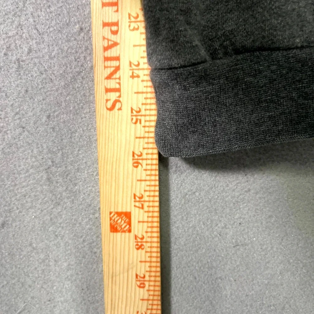 Nike Sweatpants Mens Medium Gray Swoosh Logo Fleece Lined Tapered Leg Outdoor‎